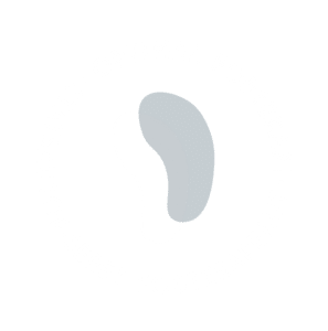 Optimal Fodterapi logo negativ